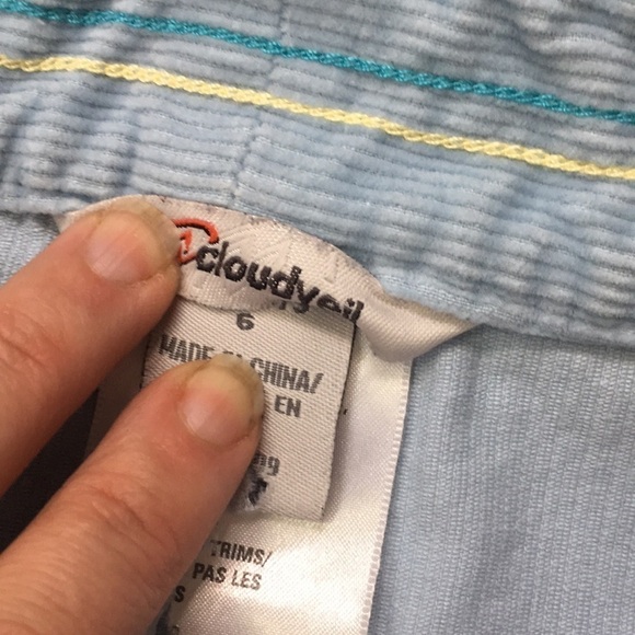 Cloudveil Skirt Mini Pencil Corduroy Pockets 6 - Picture 5 of 8